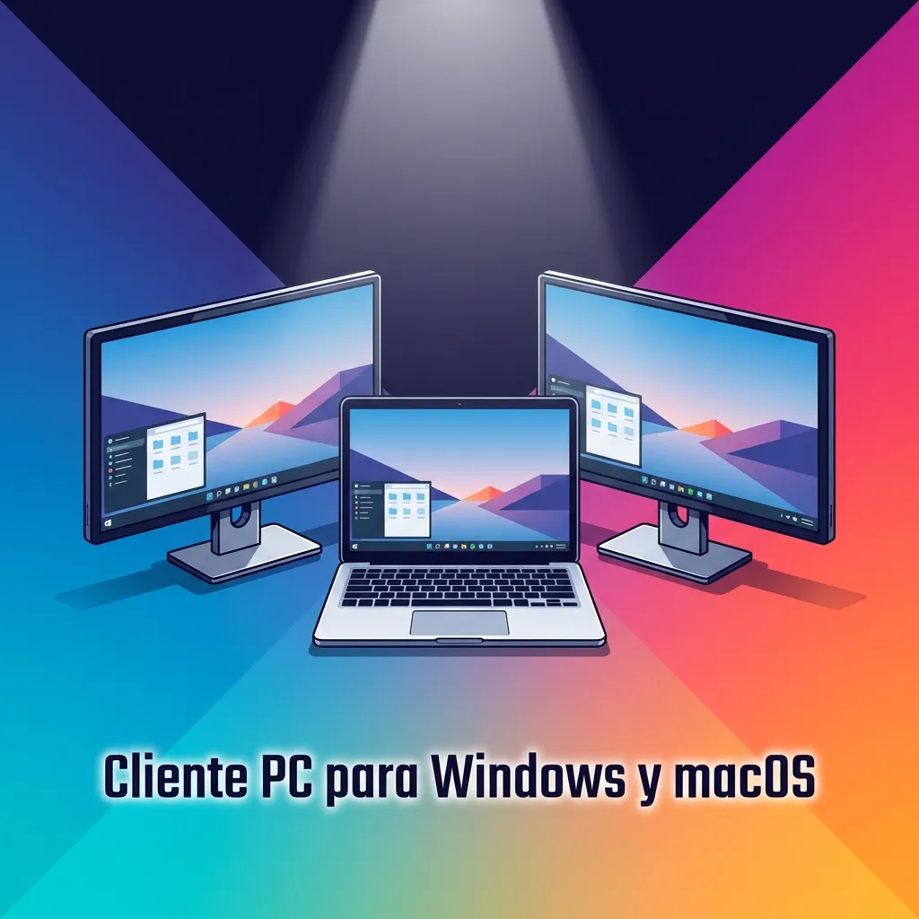 Pantalla de computadora mostrando el sitio web de Pin-Up abierto en navegador para Windows y macOS