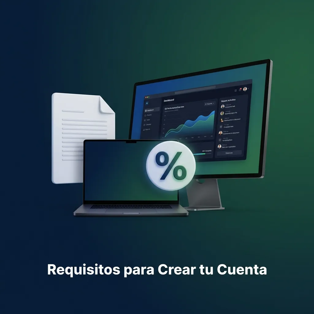 Registration requirements screen showing age verification, identity documents, and account creation rules for Chilean users
