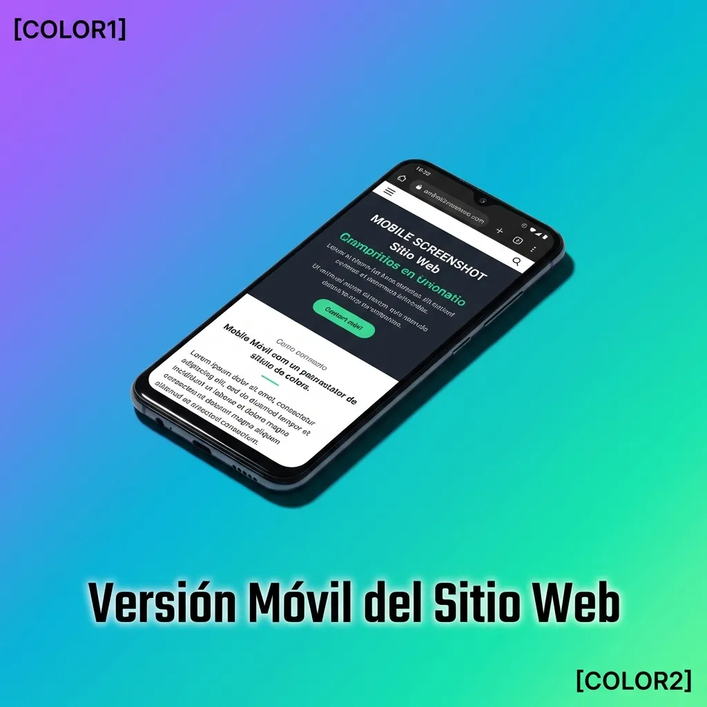 Interfaz móvil optimizada mostrando sitio web de juegos en smartphone con navegación táctil y carga rápida