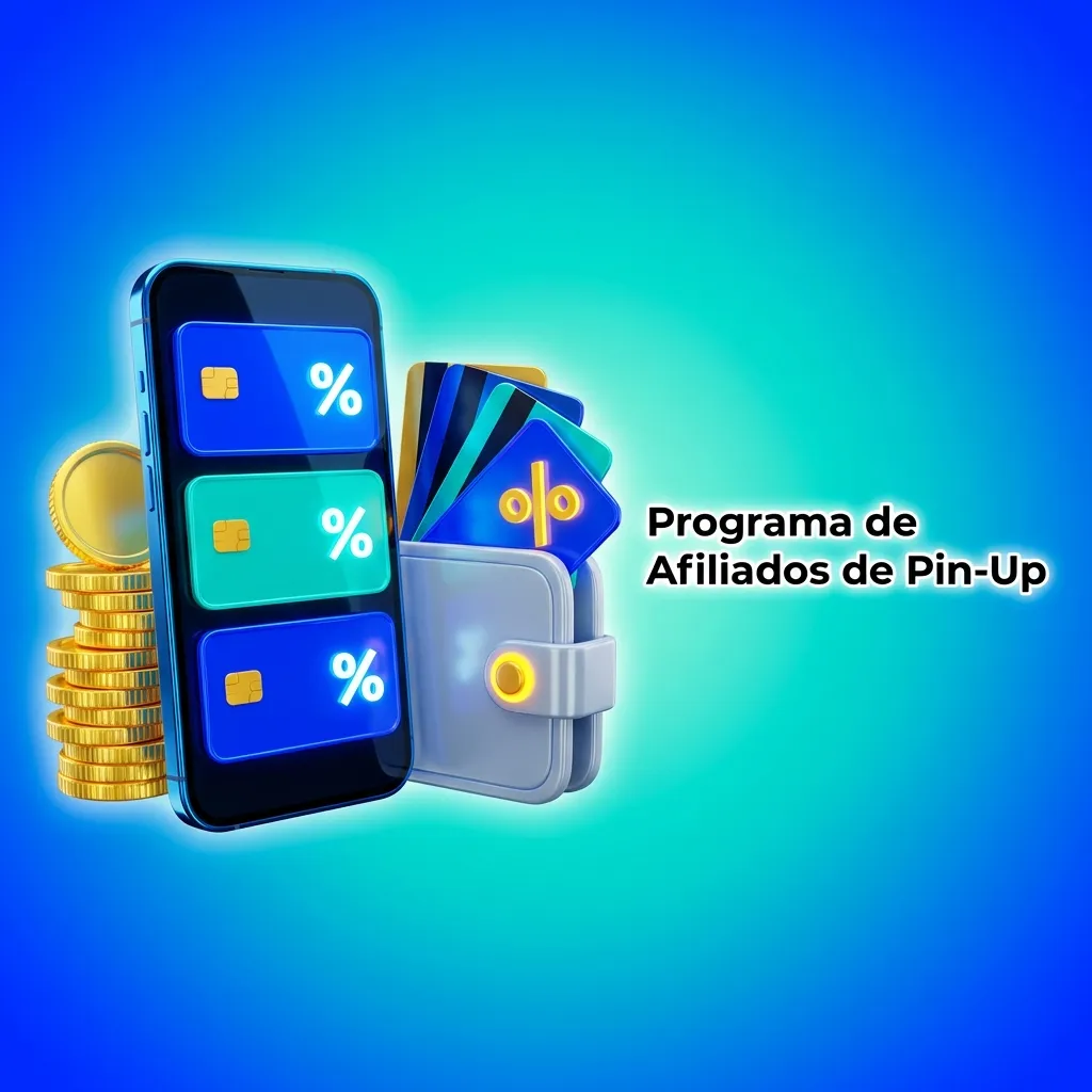 Programa de afiliados Pin-Up con comisiones del 25-40%, materiales promocionales y seguimiento en tiempo real