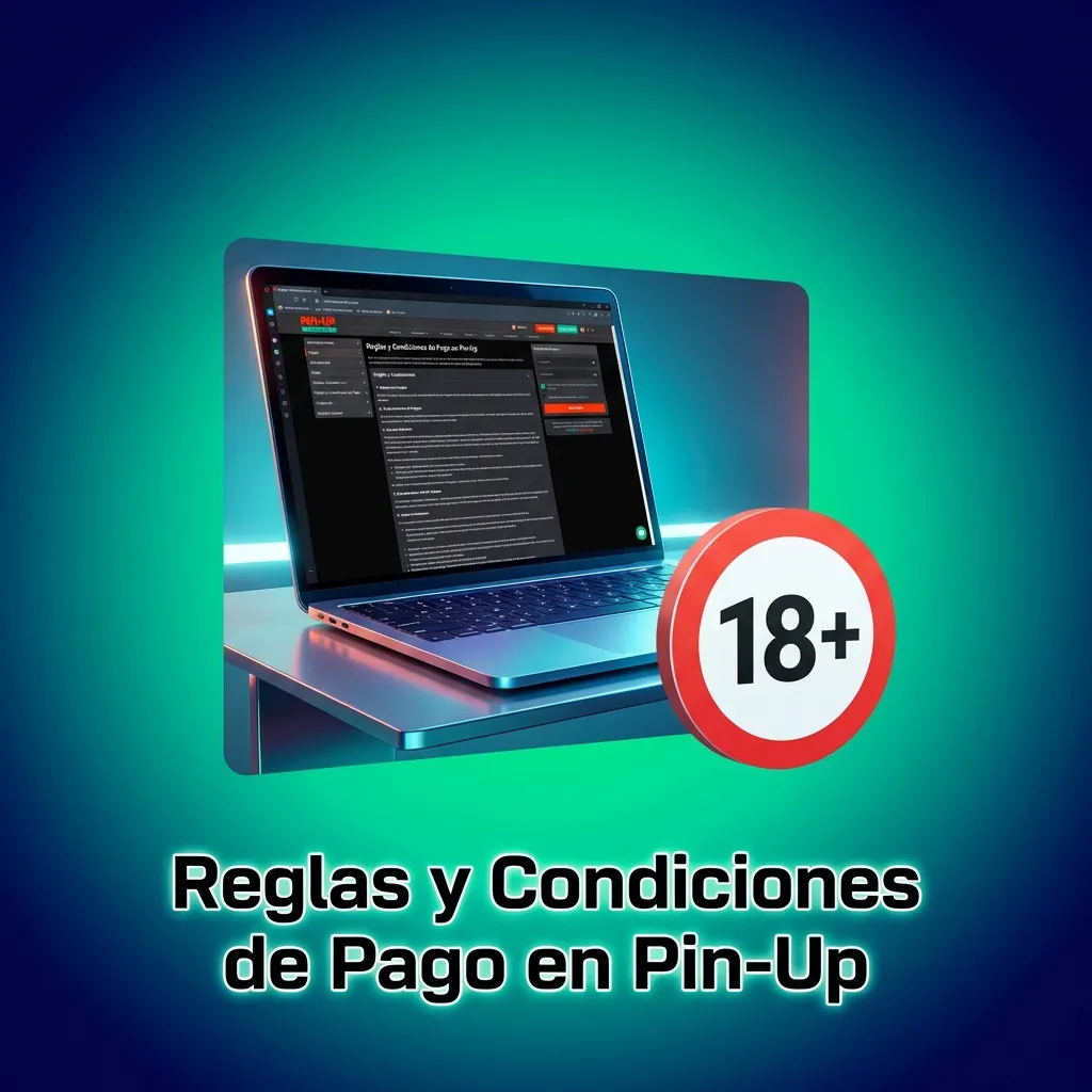 Pin-Up payment rules page showing identity verification, withdrawal methods, betting requirements, and processing times