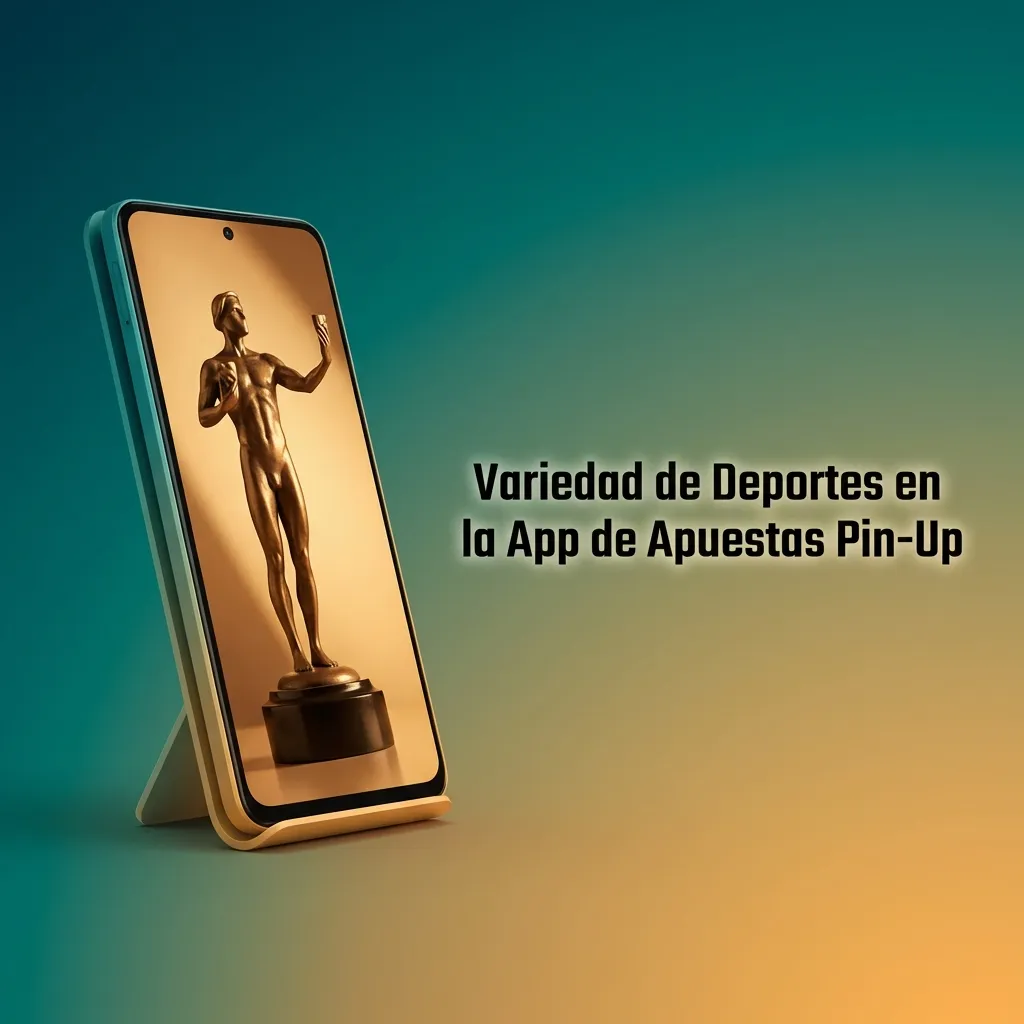 Interfaz de app Pin-Up mostrando variedad de deportes disponibles para apuestas en vivo y en línea con estadísticas